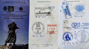 Passaporte Carimbado do Caminho de Santiago