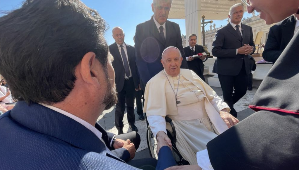 Audiência do OMCC com o Papa Francisco 2023
